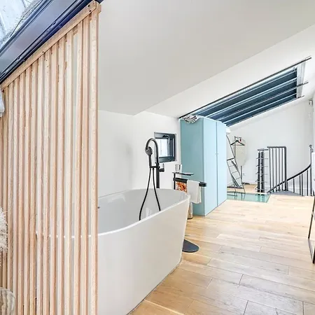 Superbe Loft Lumineux Alesia- Ii דירה *